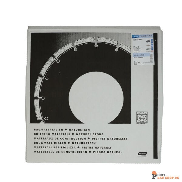 nortonschleifmittel/NORTON_schleifmittel_70184645557 Diamond Blade Norton Vulcan COMBO 45x25.4 1x3.2_151347